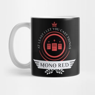 Magic the Gathering - Mono Red Life Mug